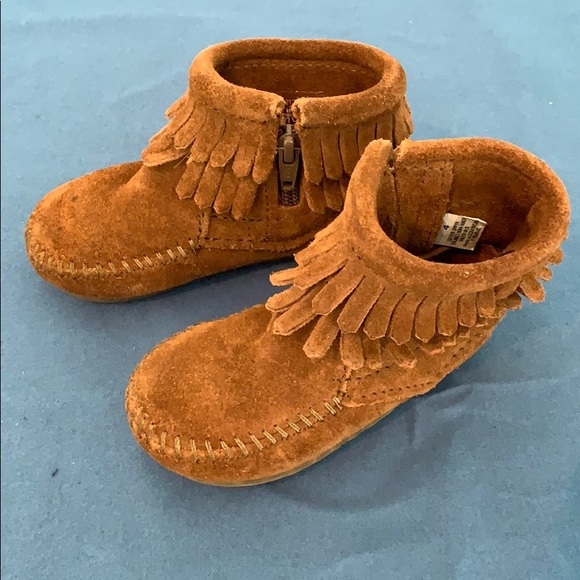 childrens leather moccasins